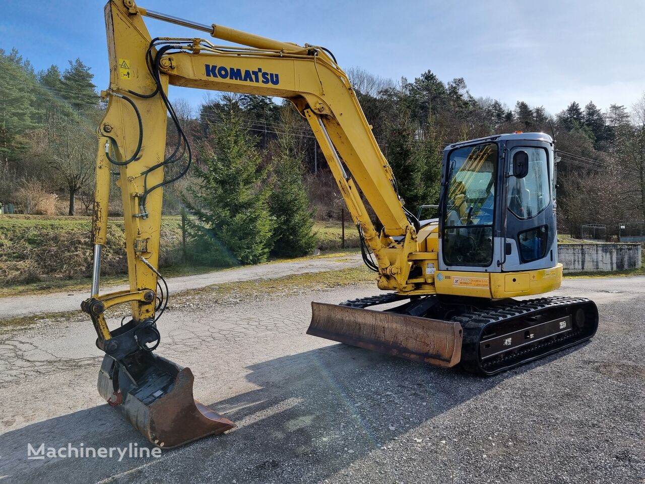 гусеничный экскаватор Komatsu  PC 78MR-6 crawler excavator